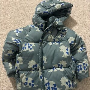 Zara Kids' Blue and Gray Jacket